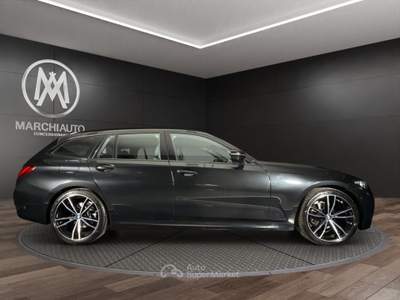 BMW Serie 3 318d d 48V Touring Msport Nero usata Bastia Umbra