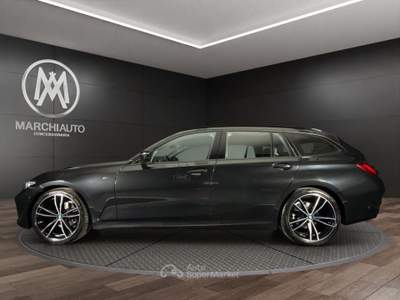 BMW Serie 3 318d d 48V Touring Msport Nero usata Bastia Umbra