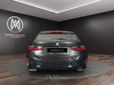BMW Serie 3 318d d 48V Touring Msport Nero usata Bastia Umbra