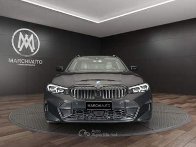 BMW Serie 3 318d d 48V Touring Msport Nero usata Bastia Umbra