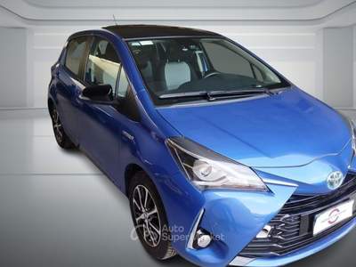 Toyota Yaris 1.5 Hybrid 5 porte Active Blu/Azzurro usata BOLOGNA