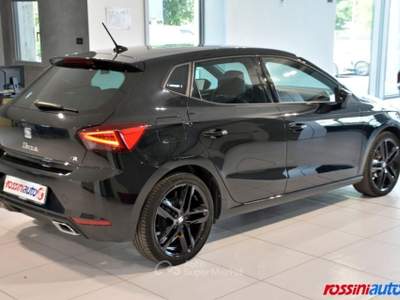 Seat Ibiza 1.0 ECOTSI 95 CV FR + R18 BLACK + FR DESIGN PACK + Nero usata Quinzano D'oglio