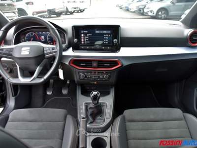 Seat Ibiza 1.0 ECOTSI 95 CV FR + R18 BLACK + FR DESIGN PACK + Nero usata Quinzano D'oglio