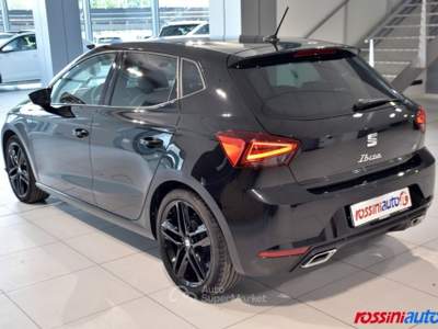 Seat Ibiza 1.0 ECOTSI 95 CV FR + R18 BLACK + FR DESIGN PACK + Nero usata Quinzano D'oglio