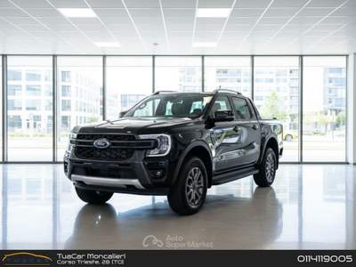 Ford Ranger Ford Ranger (4A Serie) 2.0 EcoBlue 205CV DC Aut. Wildtrak 5posti #10531 Nero usata Moncalieri