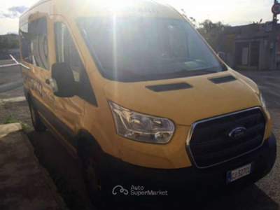 Ford Transit 330 L2H2 Trend 2.0 Eco 130 Cv - 9 posti - GJ327CL Giallo usata Basiliano