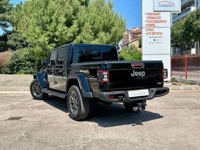 Jeep Gladiator Jeep Gladiator 3.0 V6 MultiJet Overland #10524 Nero usata Taranto