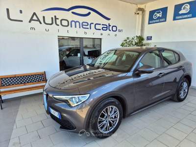 Alfa Romeo Stelvio 2.2 Turbodiesel 160 CV AT8 RWD Business Grigio usata Francavilla Fontana