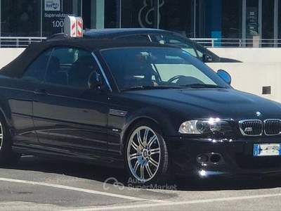 BMW Serie 3 M3 Cabrio Manuale ( TAGLIANDI BMW) Nero usata Vicenza