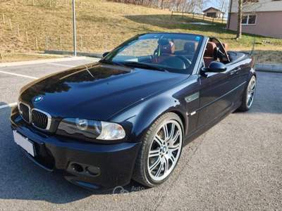 BMW Serie 3 M3 Cabrio Manuale ( TAGLIANDI BMW) Nero usata Vicenza