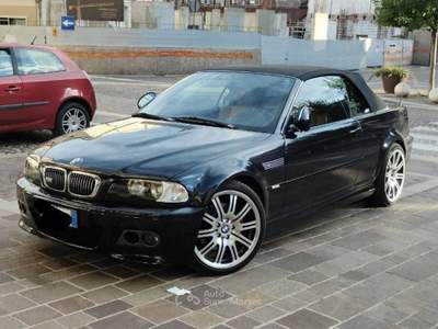 BMW Serie 3 M3 Cabrio Manuale ( TAGLIANDI BMW) Nero usata Vicenza