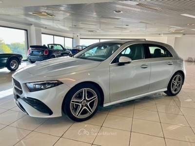 Mercedes-Benz Classe A d Automatic AMG Line Premium PREZZO REALE !! Argento usata Cavernago