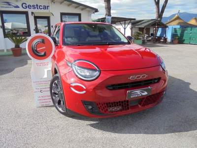 Fiat 600 Hybrid 110 CV DCT MHEV La Prima Rosso usata Guidonia Montecelio