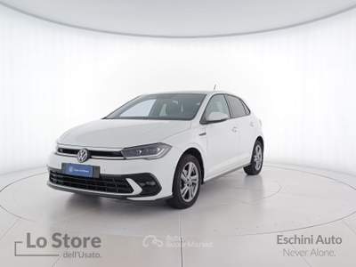 Volkswagen Polo 1.0 tsi r-line 95cv Bianco usata Pisa
