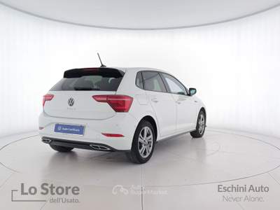 Volkswagen Polo 1.0 tsi r-line 95cv Bianco usata Pisa