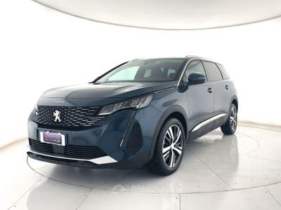 Peugeot 5008 5008 1.5 bluehdi allure s&s 130cv eat8 7.pti camera+c.18"+neaopatentati Blu/Azzurro usata Ghedi