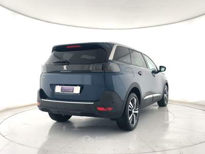 Peugeot 5008 5008 1.5 bluehdi allure s&s 130cv eat8 7.pti camera+c.18"+neaopatentati Blu/Azzurro usata Ghedi