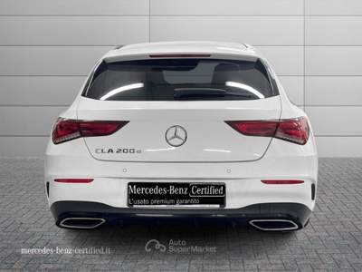 Mercedes-Benz CLA  - cla shooting brake 200 d premium auto Bianco usata Montecosaro