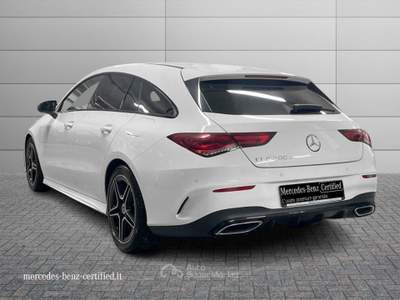 Mercedes-Benz CLA  - cla shooting brake 200 d premium auto Bianco usata Montecosaro