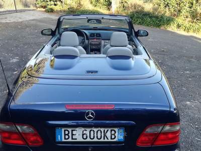 Mercedes-Benz CLK Clk 200 k cabrio Blu/Azzurro usata Santa Marinella