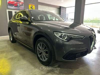 Alfa Romeo Stelvio Stelvio 2017 2.2 t Business Q4 210cv auto my19 Grigio usata Roma