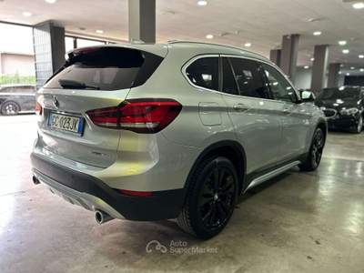BMW X1 X1 X1 F48 2019 sdrive18d xLine auto Argento usata Roma