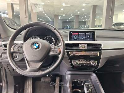 BMW X1 X1 X1 sdrive16d auto *NEOPATENTATI*NAVI*TAGLIANDI BMW Grigio usata Roma
