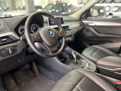 BMW X1 X1 X1 sdrive16d auto *NEOPATENTATI*NAVI*TAGLIANDI BMW Grigio usata Roma