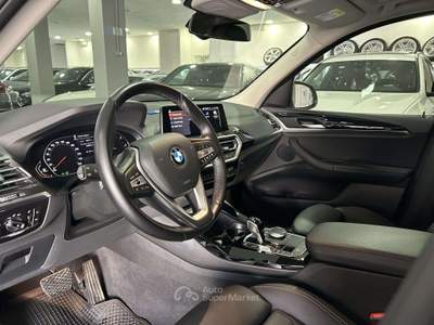 BMW X3 X3 X3 G01 2021 sdrive18d mhev 48V auto *CAMERA *LED Bianco usata Roma