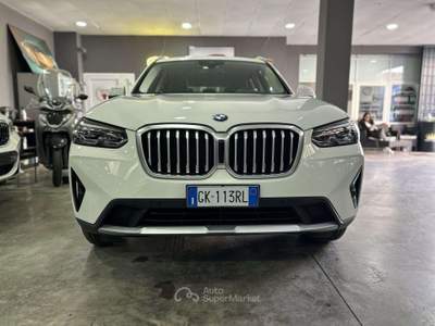 BMW X3 X3 X3 G01 2021 sdrive18d mhev 48V auto *CAMERA *LED Bianco usata Roma