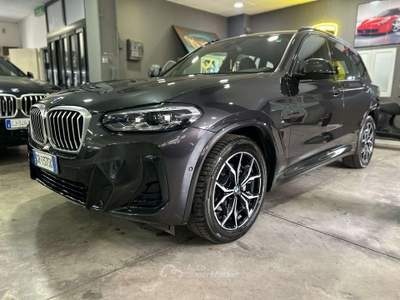 BMW X3 X3 X3 G01 2021 sdrive18d mhev 48V Msport auto Grigio usata Roma