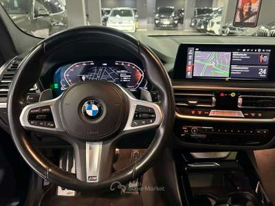 BMW X3 X3 X3 G01 2021 sdrive18d mhev 48V Msport auto Grigio usata Roma