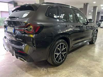 BMW X3 X3 X3 G01 2021 sdrive18d mhev 48V Msport auto Grigio usata Roma