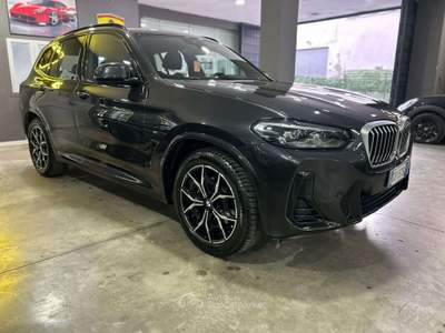 BMW X3 X3 X3 G01 2021 sdrive18d mhev 48V Msport auto Grigio usata Roma