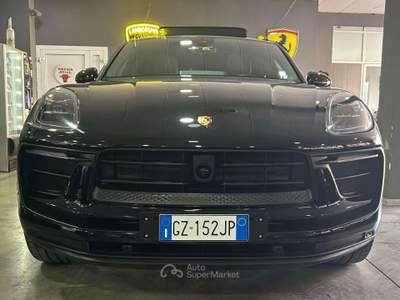 Porsche Macan Macan I 2022 2.0 265cv pdk *TETTO *MEMORIA *APP Nero usata Roma