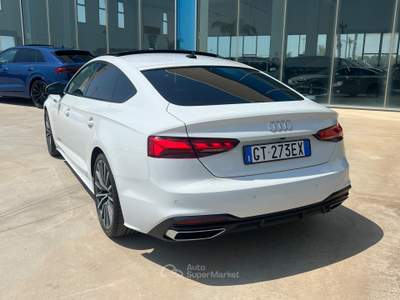 Audi A5 SPB 40 TDI S tronic Business Advanced UNICO PROPRIETARIO Bianco usata Gela