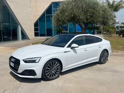 Audi A5 SPB 40 TDI S tronic Business Advanced UNICO PROPRIETARIO Bianco usata Gela