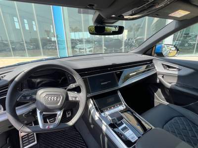 Audi Q8 SUV TDI quattro 210 kW tiptronic S line edition Possibilità noleggio no scoring Blu/Azzurro usata Gela