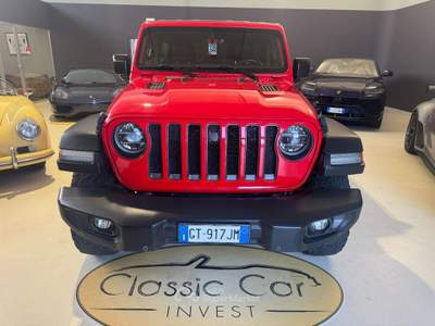 Jeep Wrangler Unlimited 2.2 Mjt II RUBICON Rosso usata Medesano