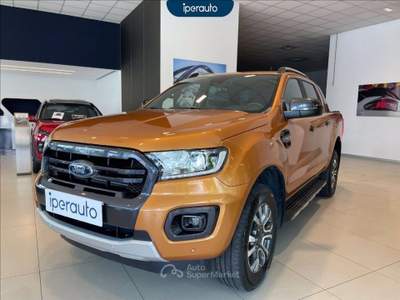 Ford Ranger 2.0 tdci double cab wildtrak 213cv auto Arancione usata Bergamo
