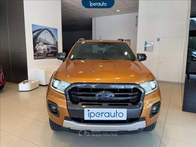 Ford Ranger 2.0 tdci double cab wildtrak 213cv auto Arancione usata Bergamo