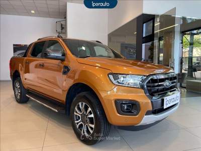 Ford Ranger 2.0 tdci double cab wildtrak 213cv auto Arancione usata Bergamo