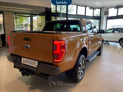 Ford Ranger 2.0 tdci double cab wildtrak 213cv auto Arancione usata Bergamo