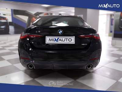 BMW Serie 4 Gran Coupé 418d d Gran Coupe MHEV 48V xDrive Msport Auto Nero usata Latina