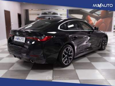 BMW Serie 4 Gran Coupé 418d d Gran Coupe MHEV 48V xDrive Msport Auto Nero usata Latina
