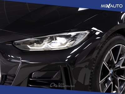 BMW Serie 4 Gran Coupé 418d d Gran Coupe MHEV 48V xDrive Msport Auto Nero usata Latina
