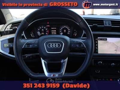 Audi Q3 45 2.0 tfsi S line edition quattro 245cv s.-tronic Marrone usata Grosseto