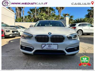 BMW Serie 1 116d 116d 5p. Urban Bianco usata Cagliari