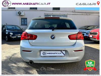 BMW Serie 1 116d 116d 5p. Urban Bianco usata Cagliari
