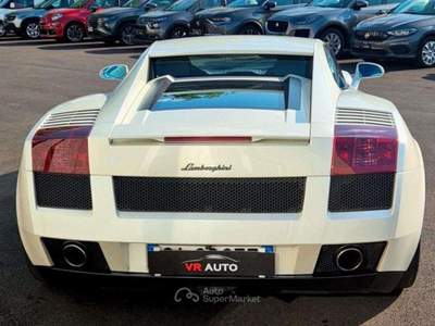 Lamborghini Gallardo Coupe Coupe 5.0 E-gear ISCRITTA ASI Bianco usata Verona
